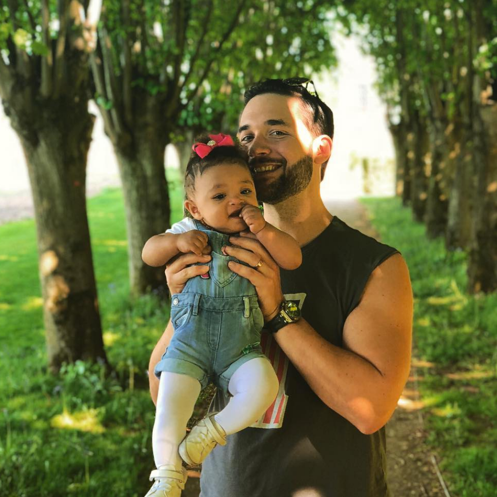 Could These Photos Of Serena Williams, Her Husband Alexis Ohanian and Their Daughter Be Any More Adorable?
